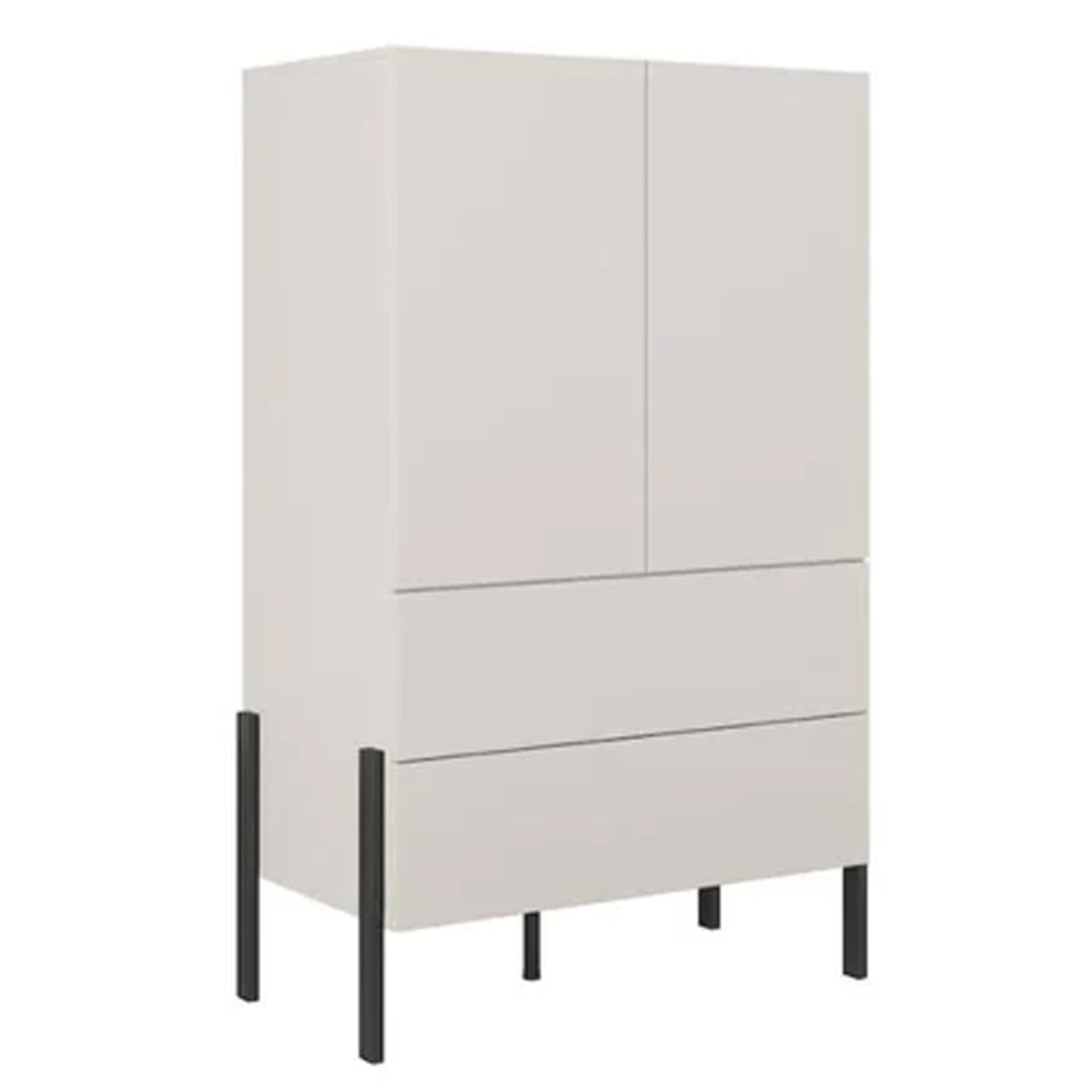 ALDEN Highboard Cabinet - Beige