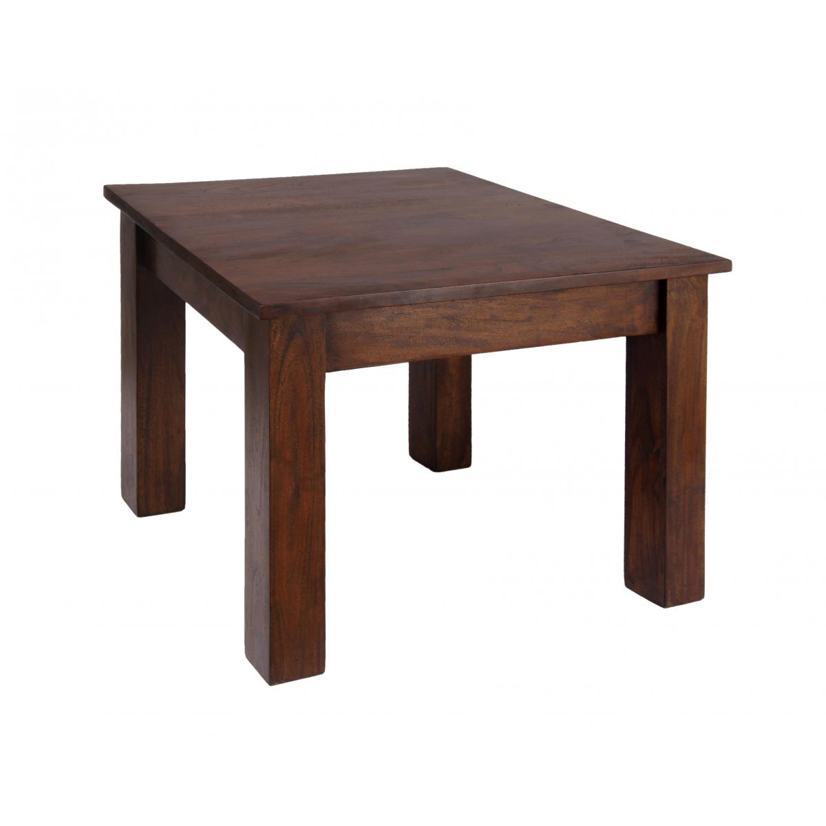 Kettering Solid Acacia Dark Oak Square Lamp Stand