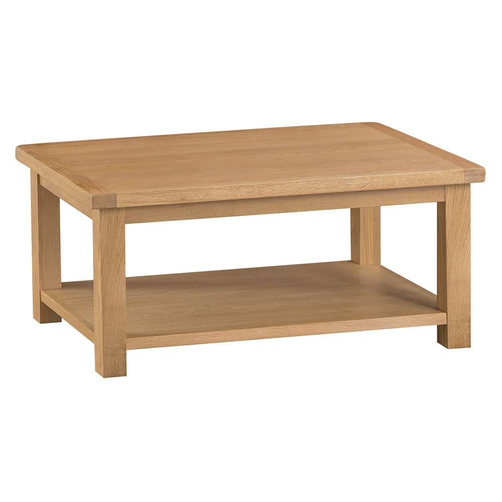 Classic Coffee Table - Medium Oak Finish