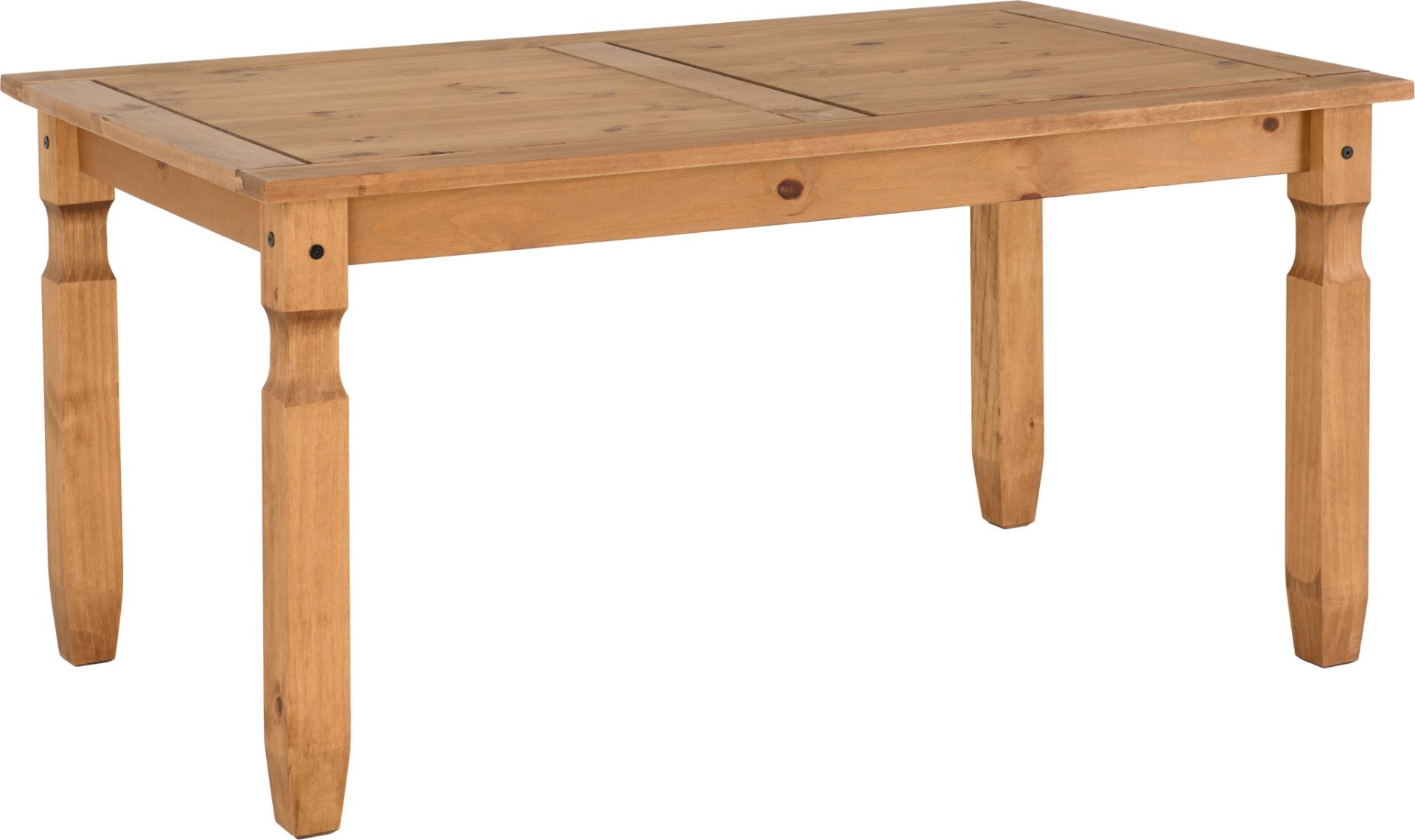 Corona 5ft Dining Table - Distressed Waxed Pine
