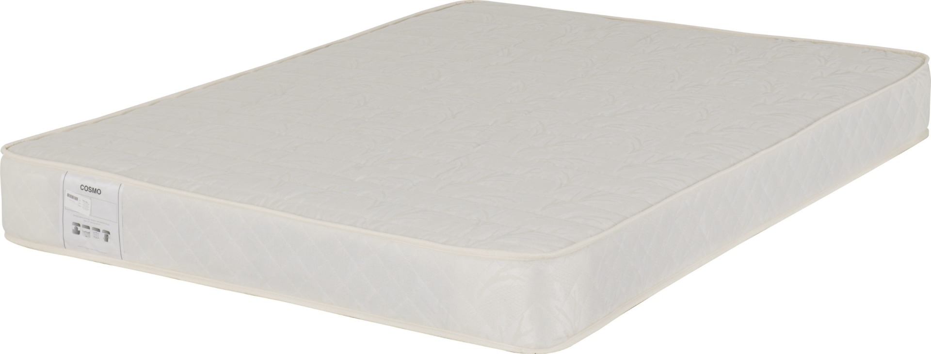 Cosmo 4ft Mattress - Cream