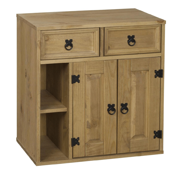 Waltham Staircase Centre Storage Modular Solid Waxed - Light Pine