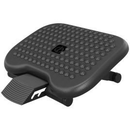Scott Footrest Adjustable Height Angle Tilting Platform - Black