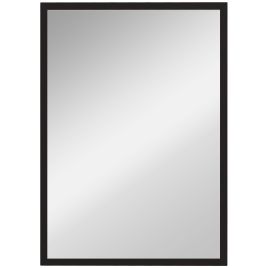 Scott Wall Mounted Bathroom Mirror 70 x 50 cm - Black