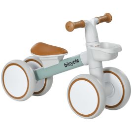Kinsey Kids Balance Bike with Adjustable Seat and Silent Wheels - Green