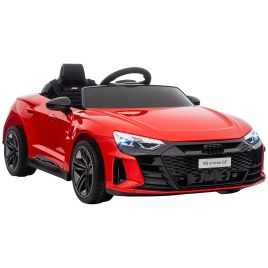 12V Kids Electric Ride-On with Remote Control, Lights, Music - Red