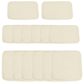 Garden Rattan Sofa Cushion Polyester Cover Replacement Outdoor- No Cushion Included