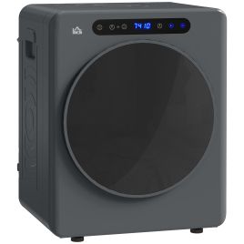 HERON 4kg Compact 40 60℃ Tumble Dryer - Grey