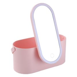 Portable LED-Lit Travel Makeup Vanity Box