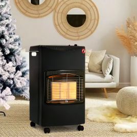Indoor/Outdoor Ceramic Gas Heater with Wheels