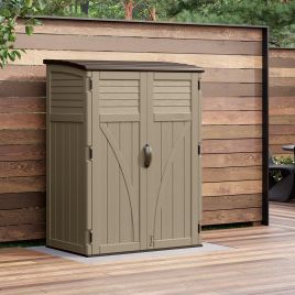 LORNVALE Large Garden Storage Cabinet - Sand