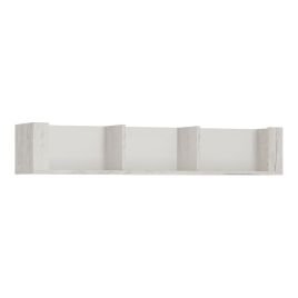 Angel 118.7cm Wall Shelf - White Craft Oak