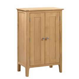 Cotswold 5 Shelves Shoe Cabinets - Oak