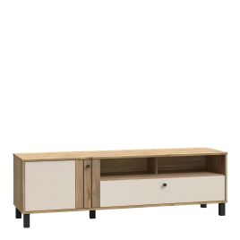 GABON TV Unit n Cream and Oak