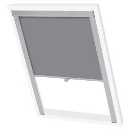 Blackout Roller Blind Grey SK08