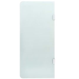Wall-mounted Urinal Privacy Screen 90x40 cm Tempered Glass