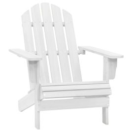 Garden Chair Wood White