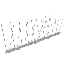 2-row Plastic Bird & Pigeon Spikes Set of 6 3 m
