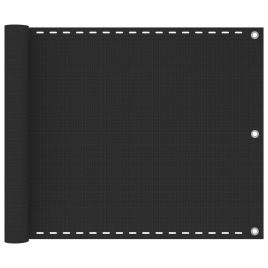 Balcony Screen HDPE 75x400 cm Anthracite