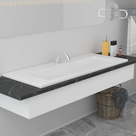 Built-in Basin 101x39.5x18.5 cm Ceramic White