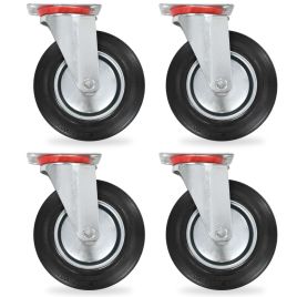 16 pcs Swivel Casters 200 mm