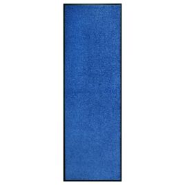 Doormat Washable Blue 60x180 cm