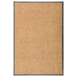 Doormat Washable Cream 60x90 cm