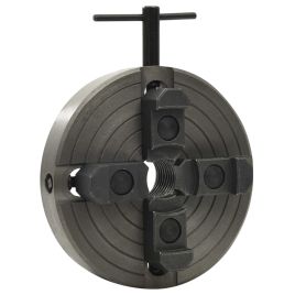 4 Jaw Wood Chuck with M33 Connection Steel Black 150x63mm