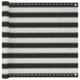 Balcony Screen HDPE 90x300 cm Anthracite and White