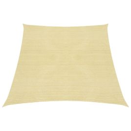 Sunshade Sail 160 g/m2 Beige 3/4x2 m HDPE