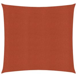 Sunshade Sail 160 g/Terracotta 7x7 m