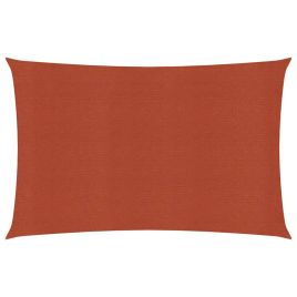 Sunshade Sail 160 g/Terracotta 2.5x5 m