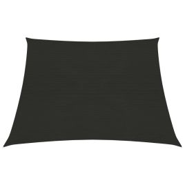 Sunshade Sail 160 g/m2 Black 4/5x3 m HDPE