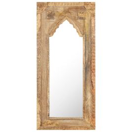 Mirror 50x3x110cm Solid Mango Wood