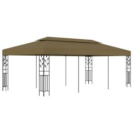 Gazebo 6x3 m Taupe 180 g/m2