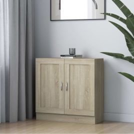 Book Cabinet Sonoma Oak 82.5x30.5x80 cm Engineered Wood
