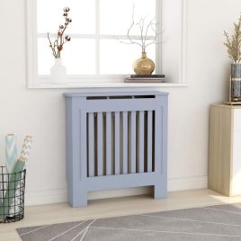 MDF Radiator Cover Grey 78 cm