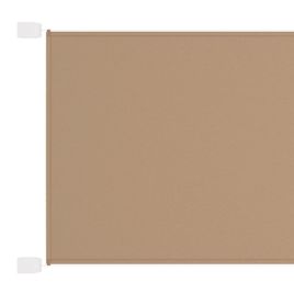 Vertical Awning Taupe 60x1200 cm Oxford Fabric