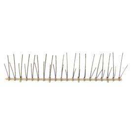 4-row Plastic Bird and Pigeon Spikes Set of 20 10 m