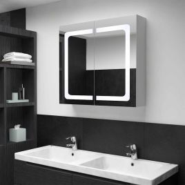 LED Bathroom Mirror Cabinet 80x12.2x68cm