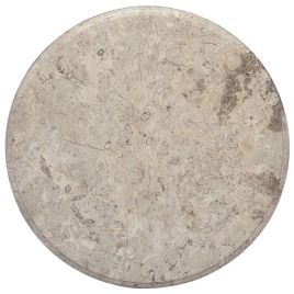 Table Top Grey Ã˜50x2.5 cm Marble