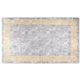 Rug Washable 120x180 cm Grey Anti Slip