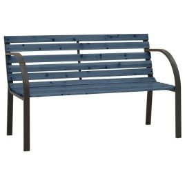 Children Garden Bench 81 cm Chinese Fir Wood Grey