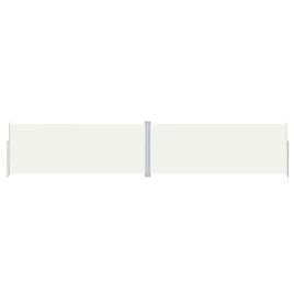 Retractable Side Awning Cream 200x1000 cm