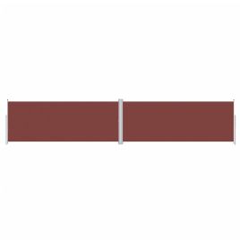 Retractable Side Awning Brown 200x1000 cm