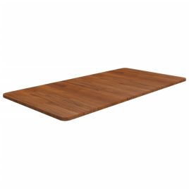 Bathroom Countertop Dark Brown 100x50x1.5cm Treated Solid Wood