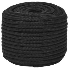 Boat Rope Full Black 14 mm 100 m Polypropylene