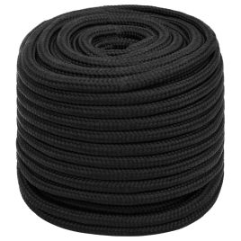 Boat Rope Full Black 18 mm 50 m Polypropylene