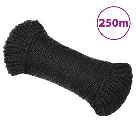 Work Rope Black 3mm 250 m Polypropylene