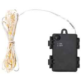 LED String Lights - 110 LEDs with Fan